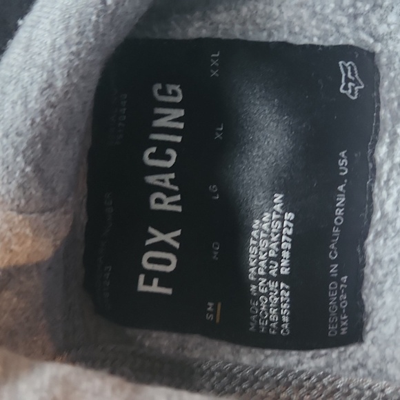 Fox Gray and White Men's Sweater - Picture 5 of 7